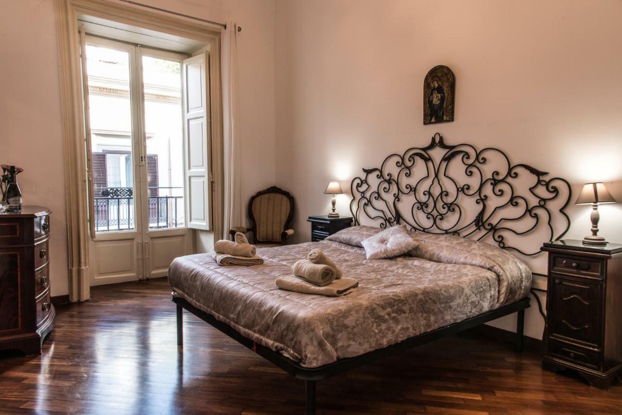 Appartamento Palazzo Pace Al Cassaro Palermo Luaran gambar