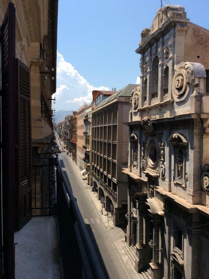 Appartamento Palazzo Pace Al Cassaro Palermo Luaran gambar