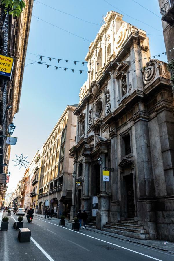 Appartamento Palazzo Pace Al Cassaro Palermo Luaran gambar